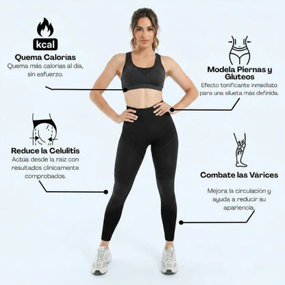 3D Curvena Leggings - Natural Shaping